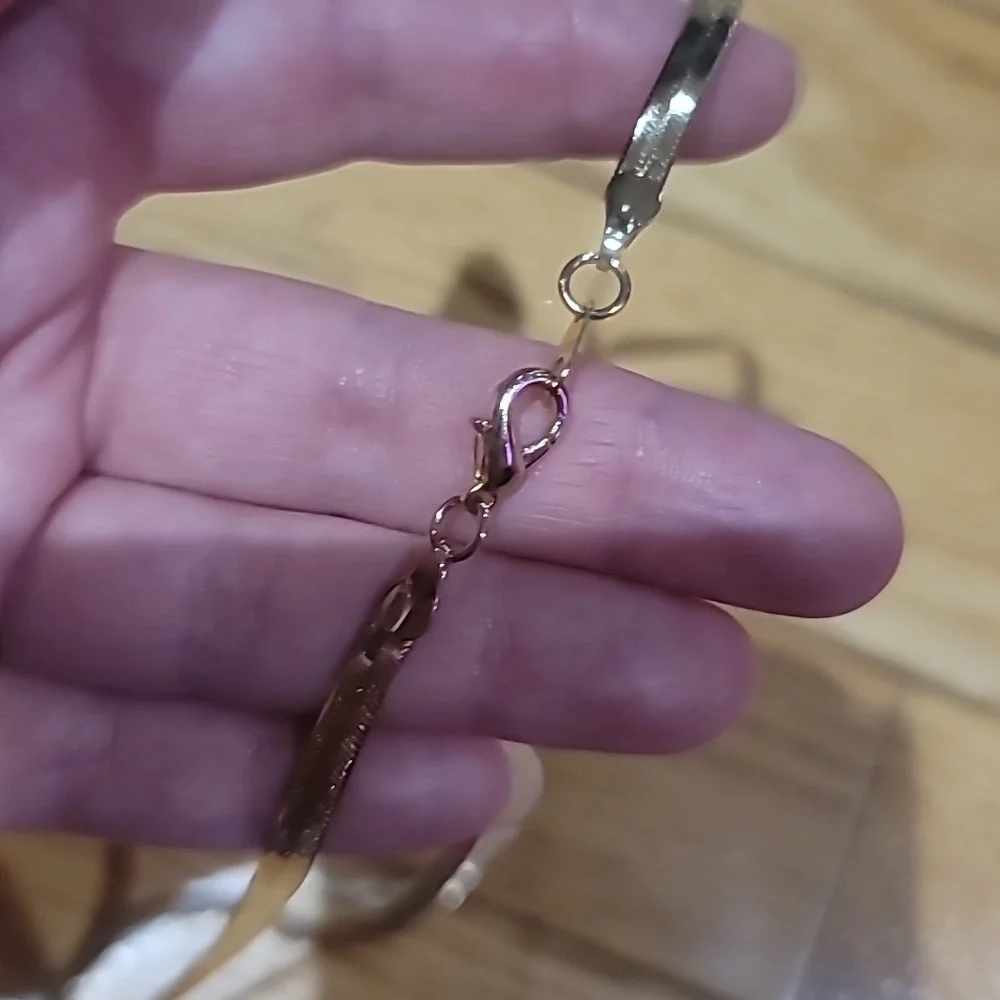 Vintage JCPenny herringbone style necklace - Picture 7 of 11